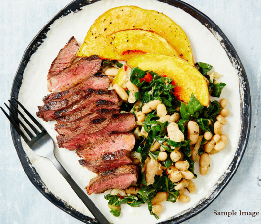 Steak with Béarnaise & Roasted Pumpkin