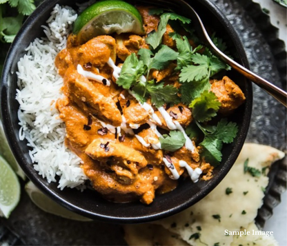 Creamy Butter Chicken with Rice