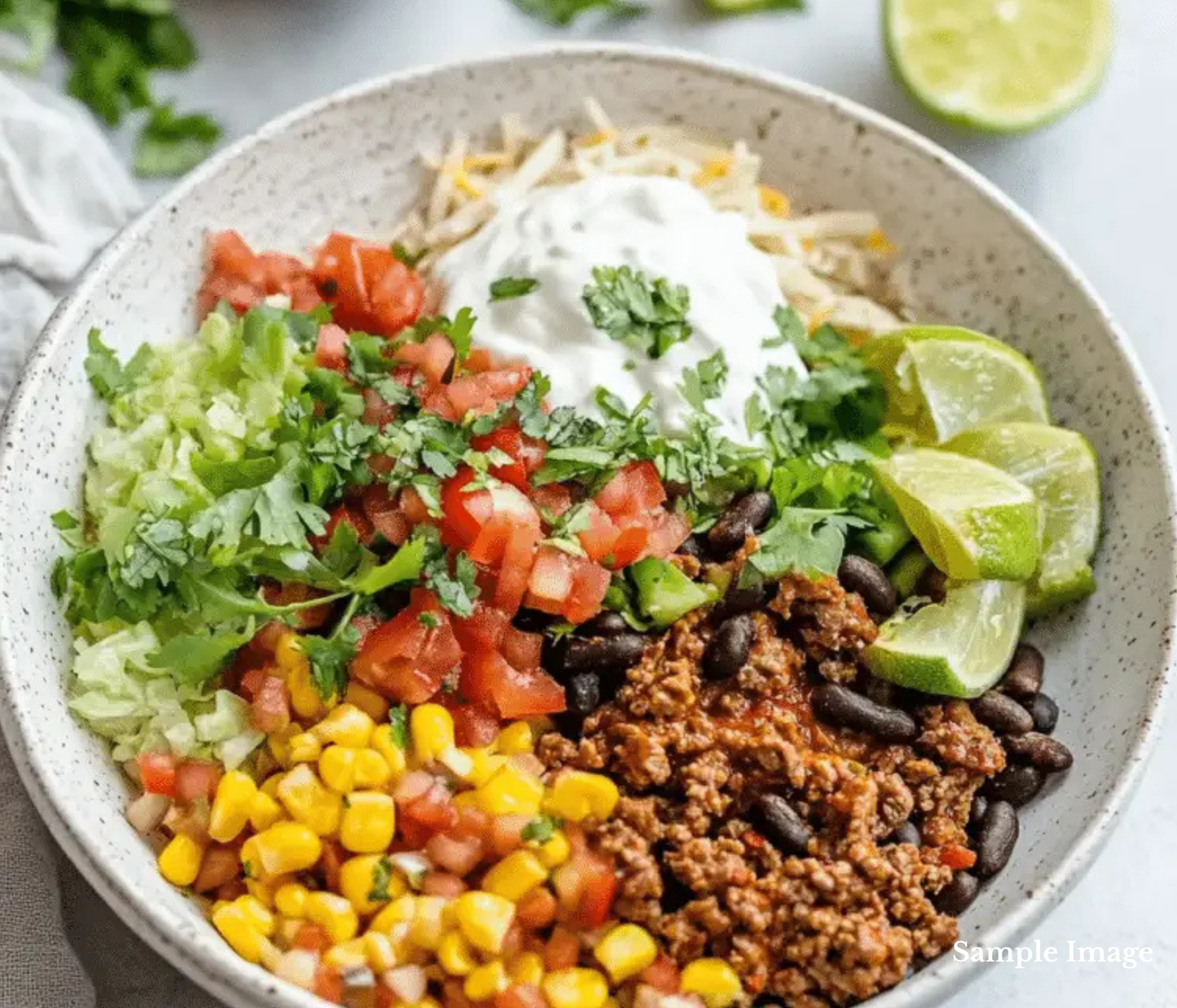 Beef Burrito Bowl with Mexi Rice
