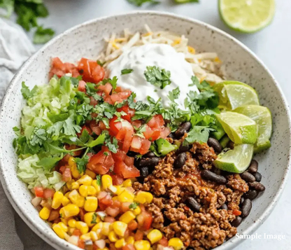 Beef Burrito Bowl with Mexi Rice