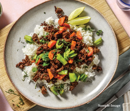 Hoisin Beef Bowl with Veggie Fried Rice