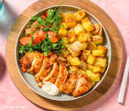 Tandoori Chicken with Bombay Potatoes & Green Beans