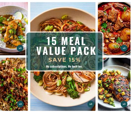 15 Meal Value Pack – Save 15%