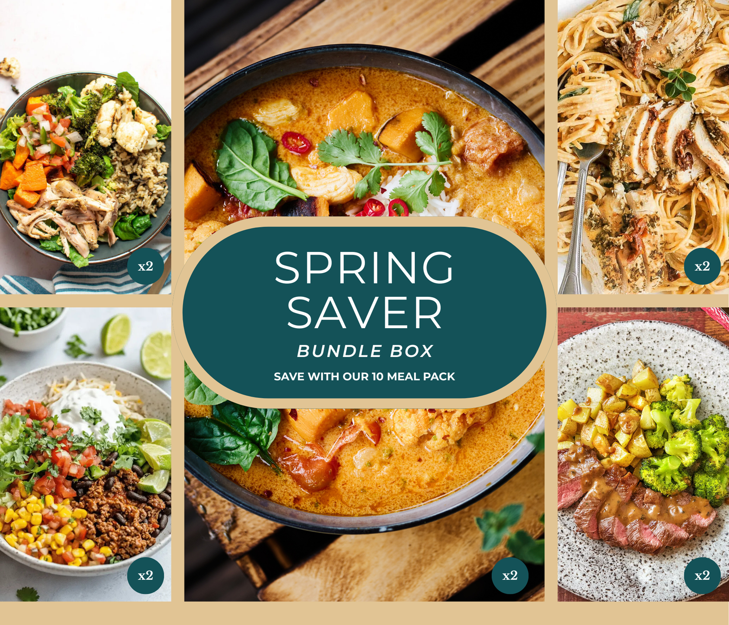 Spring Saver Bundle Box – 10 Meals, Save 10%