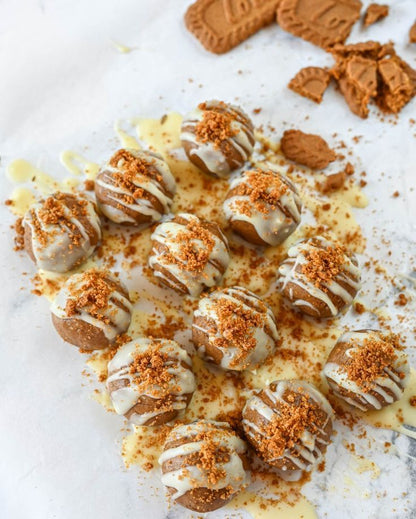 Biscoff & White Choc Protein Ball (2 pack)